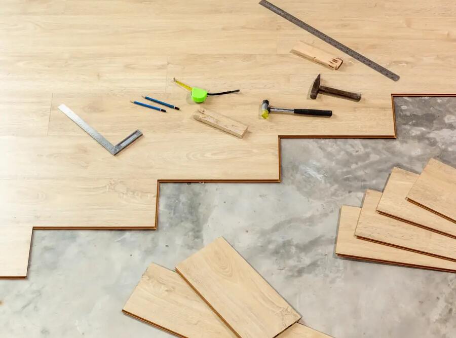 How to stagger vinyl plank flooring