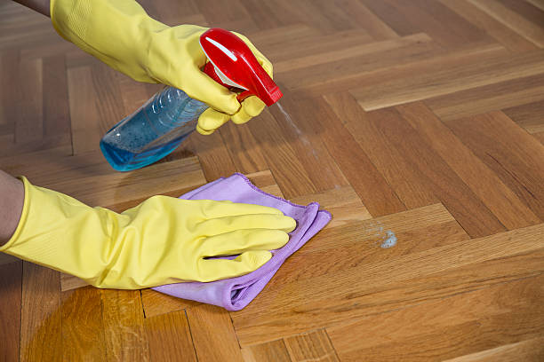 Spray Solution on floor