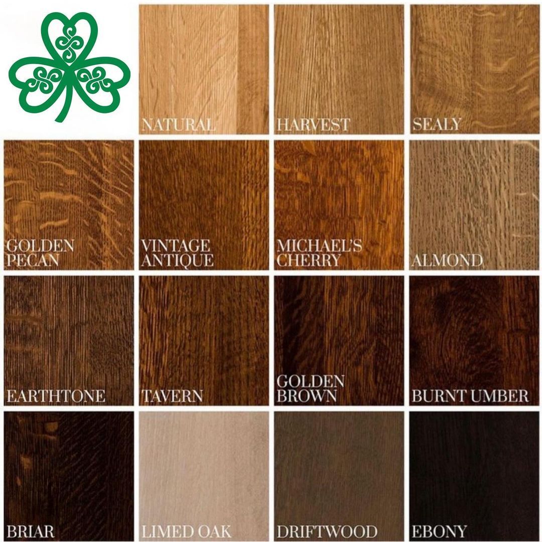 Hardwood stain colors choice
