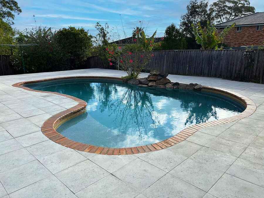 Brick Pool Coping replacements