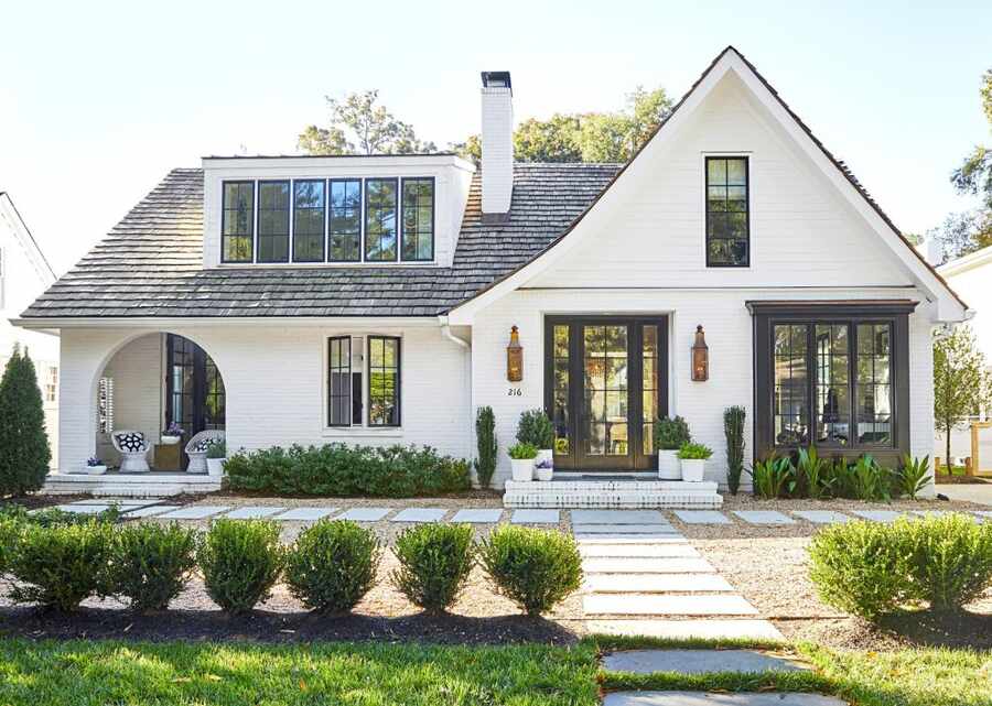 Shades of Grey for a Contemporary American Farmhouse