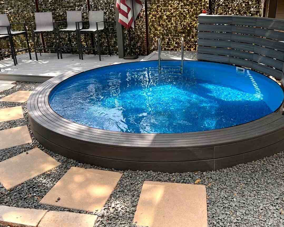 Round Pool Deck Ideas