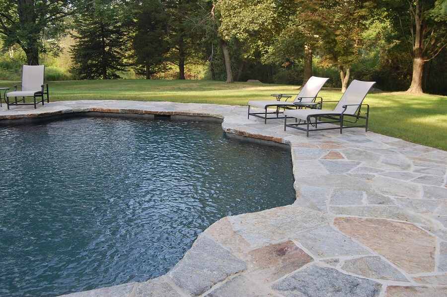 Stone Pool Coping Replacements