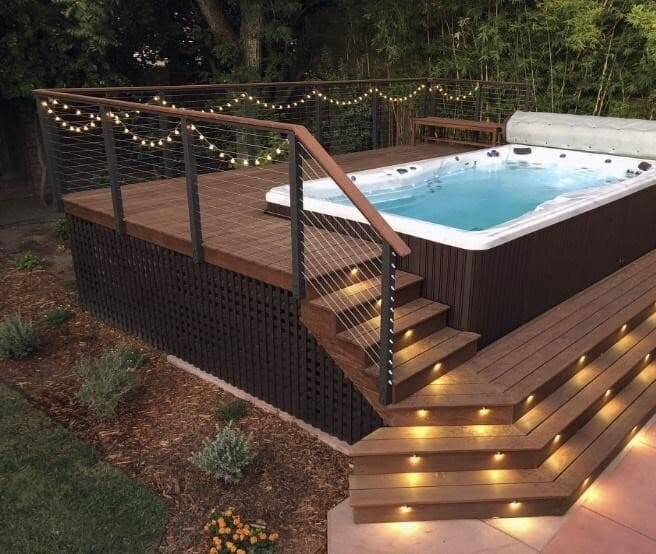 Harmonious Design for Above-Ground Decks and Pools