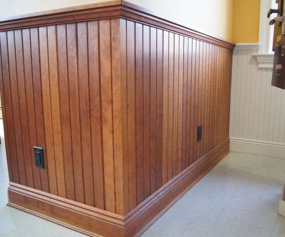 Beadboard Half wall Paneling