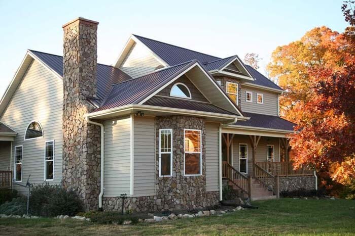 Faux Stone Deck Skirting