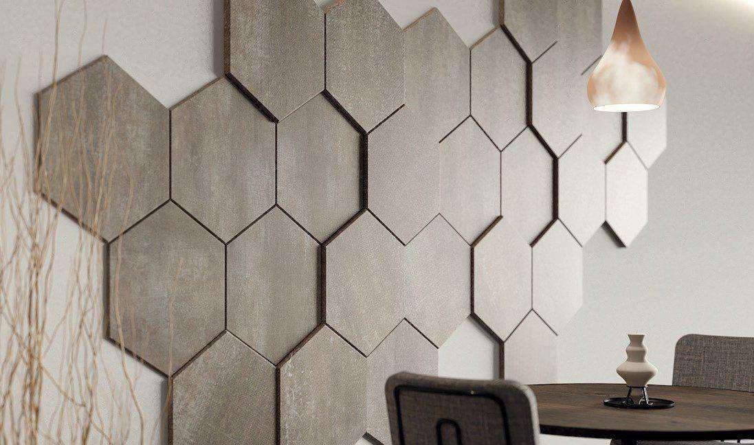 Half wall Geometric Designs