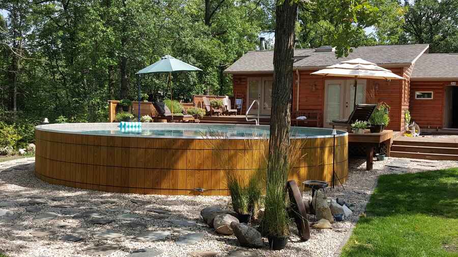 Gravel For Landscaping Near Pool