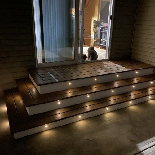 LED Back Door Steps