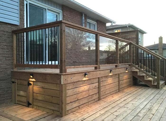 Pallet Slat Deck Skirting