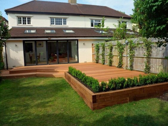 Pristine Deck Stairs