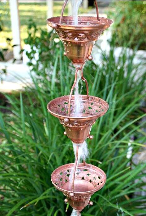 Cup-style Rain Chains