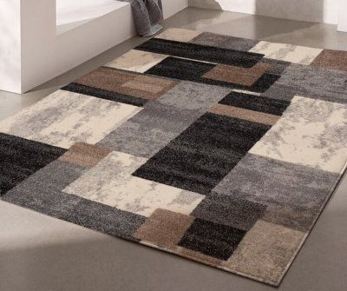 Grey and Brown Area Rugs