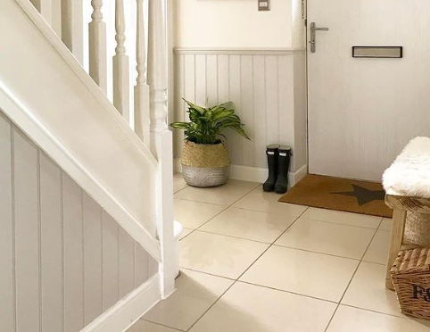 Shiplap Staircase Panelling