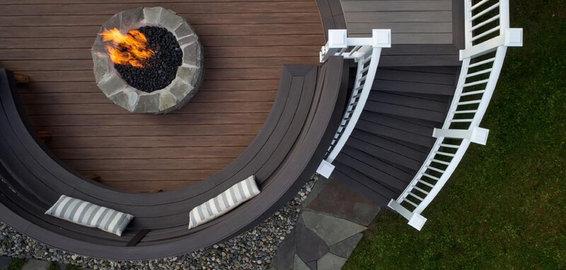 Spiral Steps with Space-Saving deck