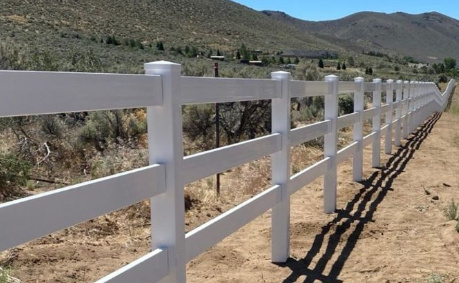 Vinyl Ranch Fencing