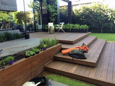 Classy Deck Stairs