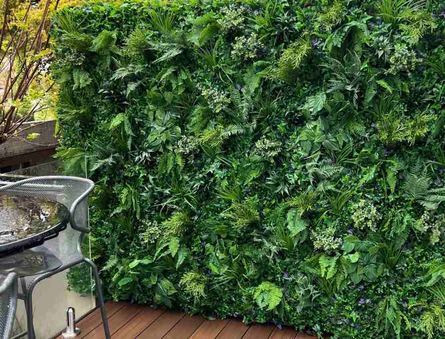 Vibrant Living Wall for Garden