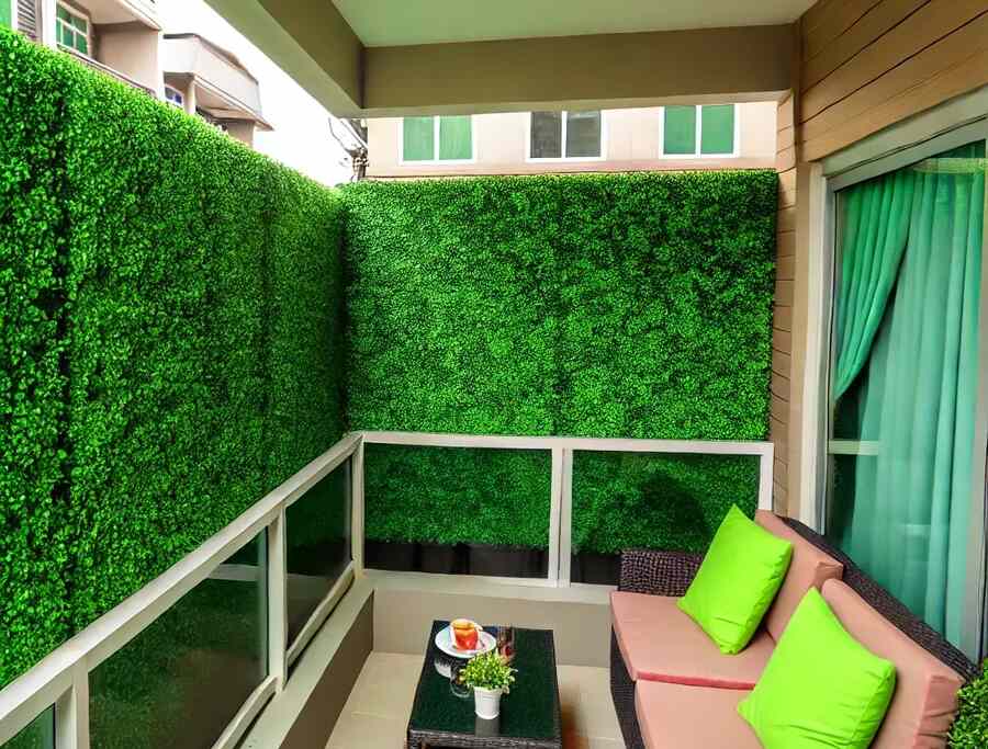 Artificial Hedges for Your Balcony Privacy