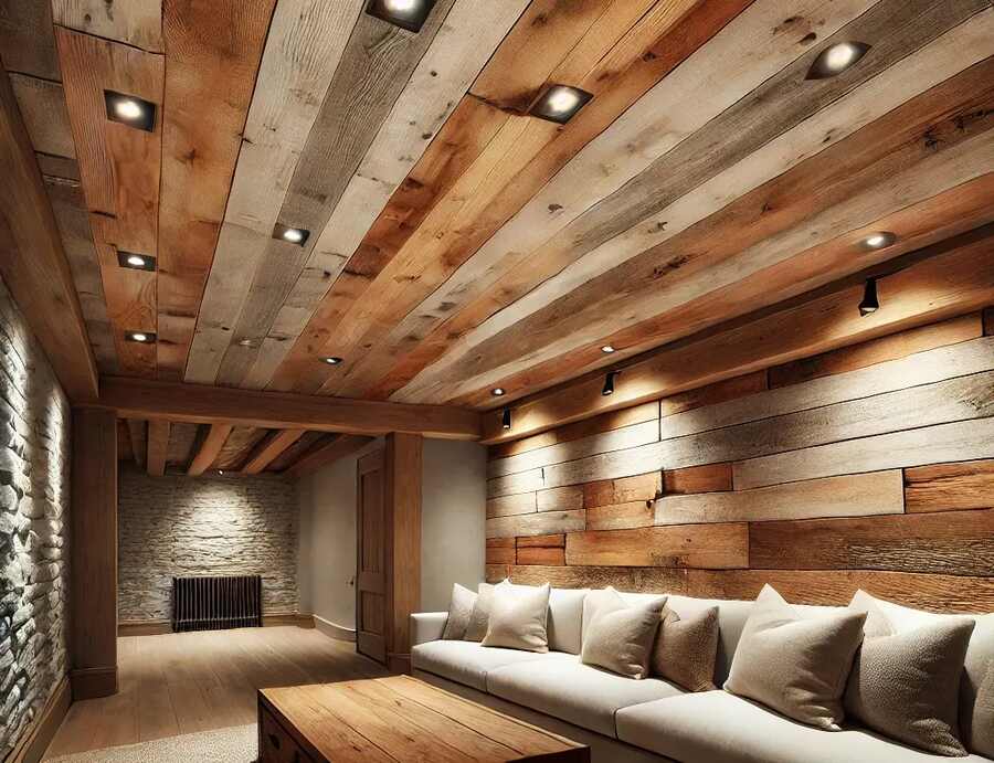 Barnwood Planks for a Cozy Farmhouse Feel