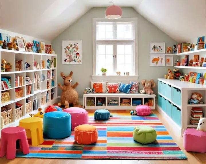 Attic Children's Playroom