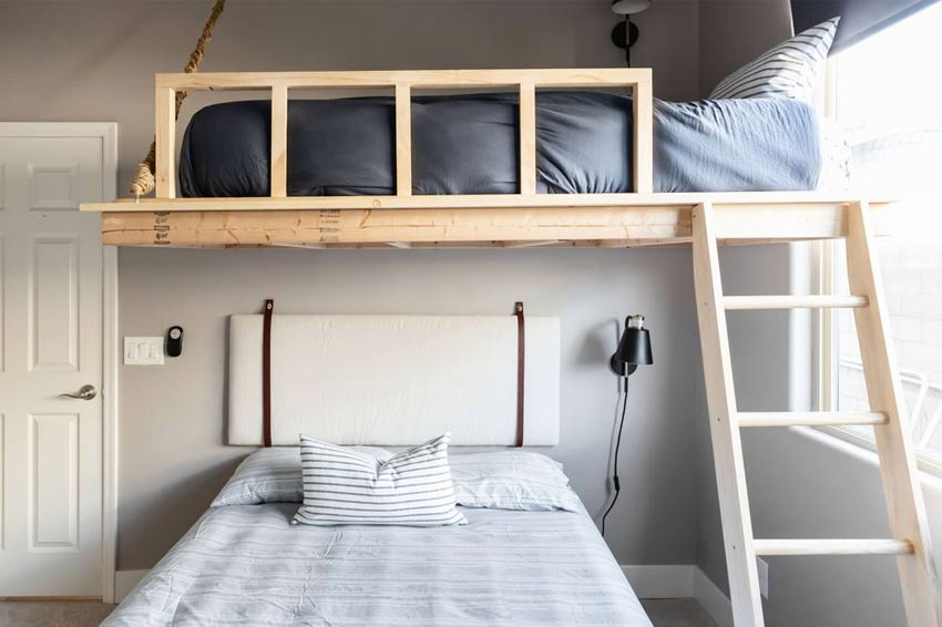 10 Space Saving DIY Loft Bed Ideas for Small Rooms