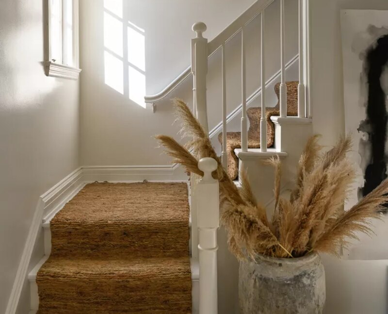 Eco-Friendly Jute Stair Runners