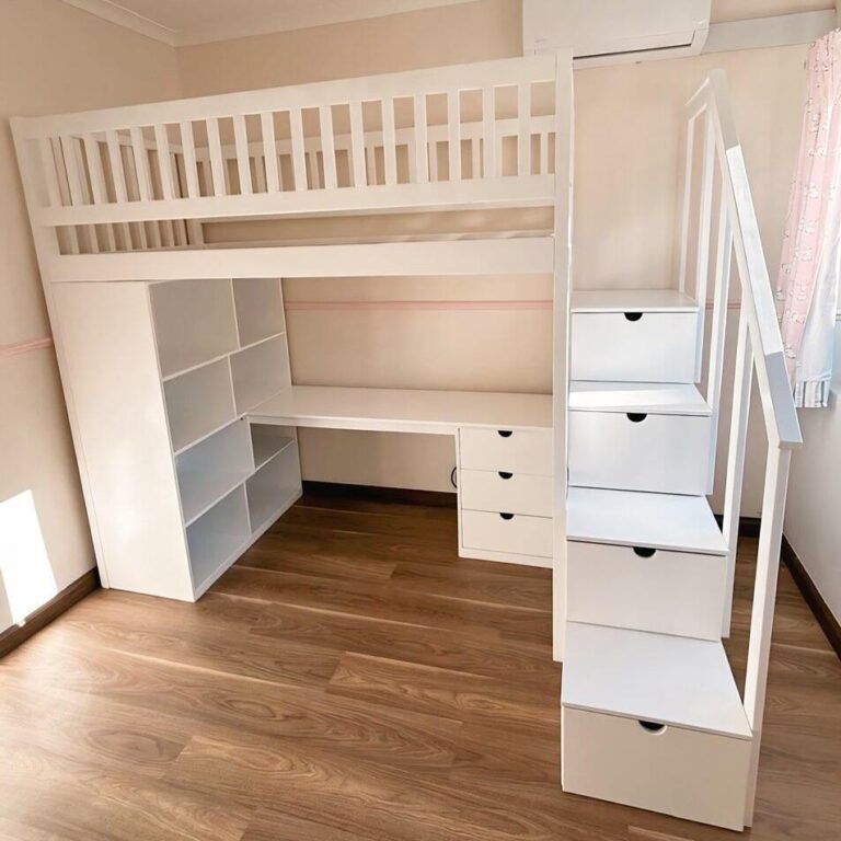 10 Space Saving DIY Loft Bed Ideas for Small Rooms - Home Briefings