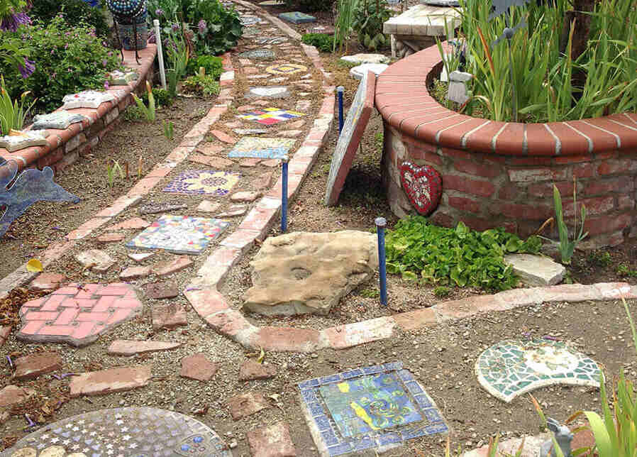 Mosaic Paver Patio Design