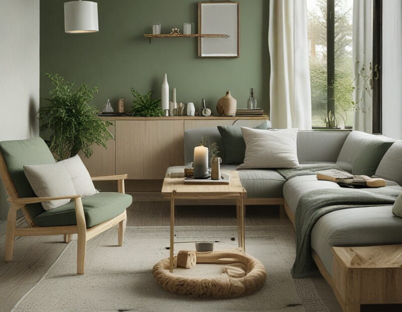 Scandinavian Simplicity Design in Living Room