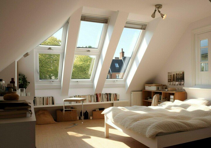 Skylight Gazing Nook Idea