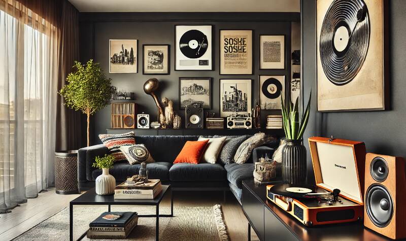 Personalize with Unique Decor Pieces in Living Room