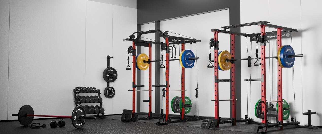 Home Gym Rack Setup