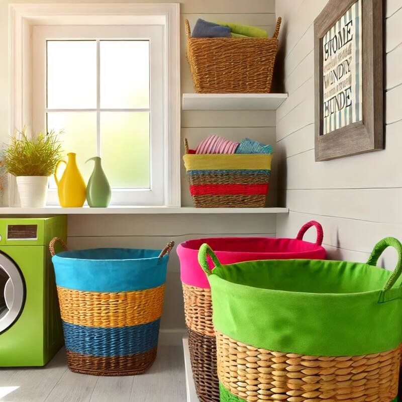 Colorful Storage Baskets