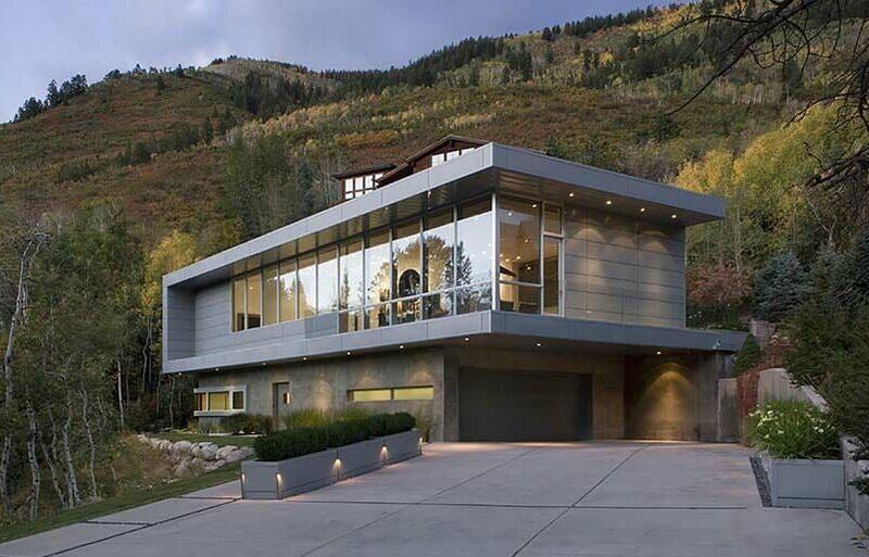 Contemporary Minimalist Retreat in Aspen