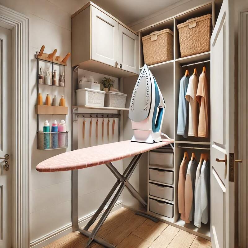 Wall-mounted Ironing Board