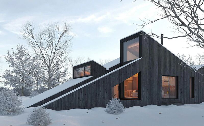 Modern Scandinavian Cottage in Norway