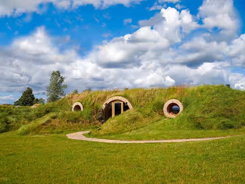 Hobbit House in Pheasant's Roost in North Yorkshire