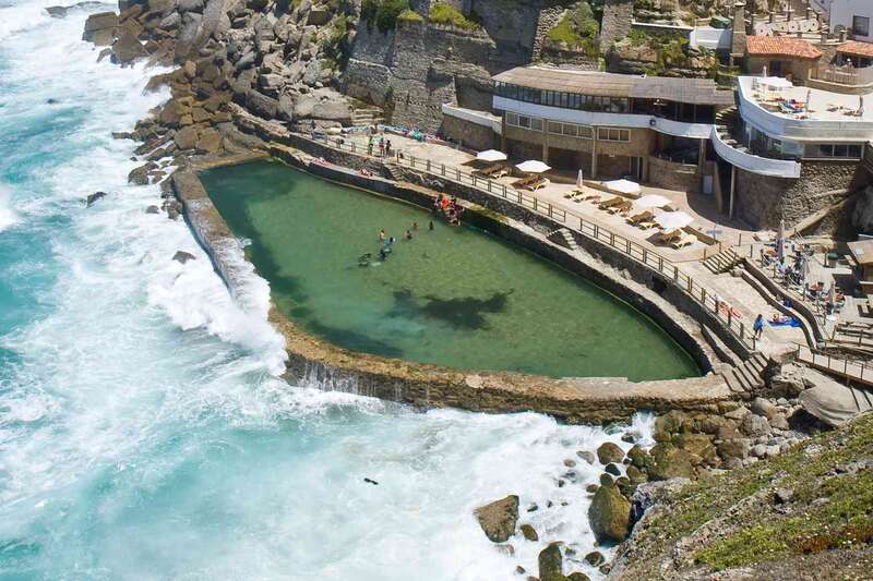 Wave House on the Coast of Portugal