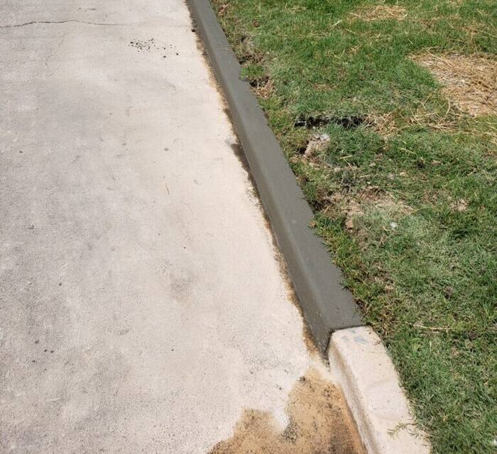 Concrete Driveway Curbing