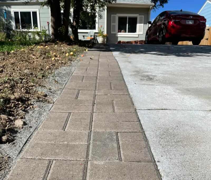 Paver Stones Driveway