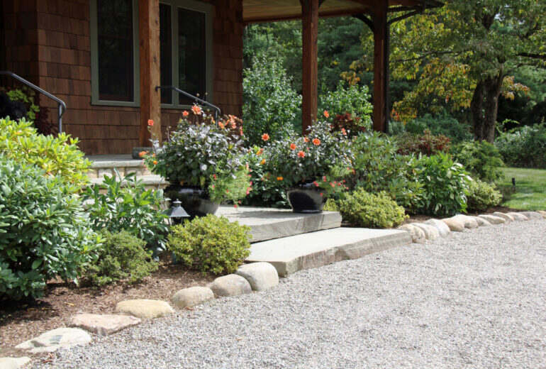 Natural Stone Driveway Edging