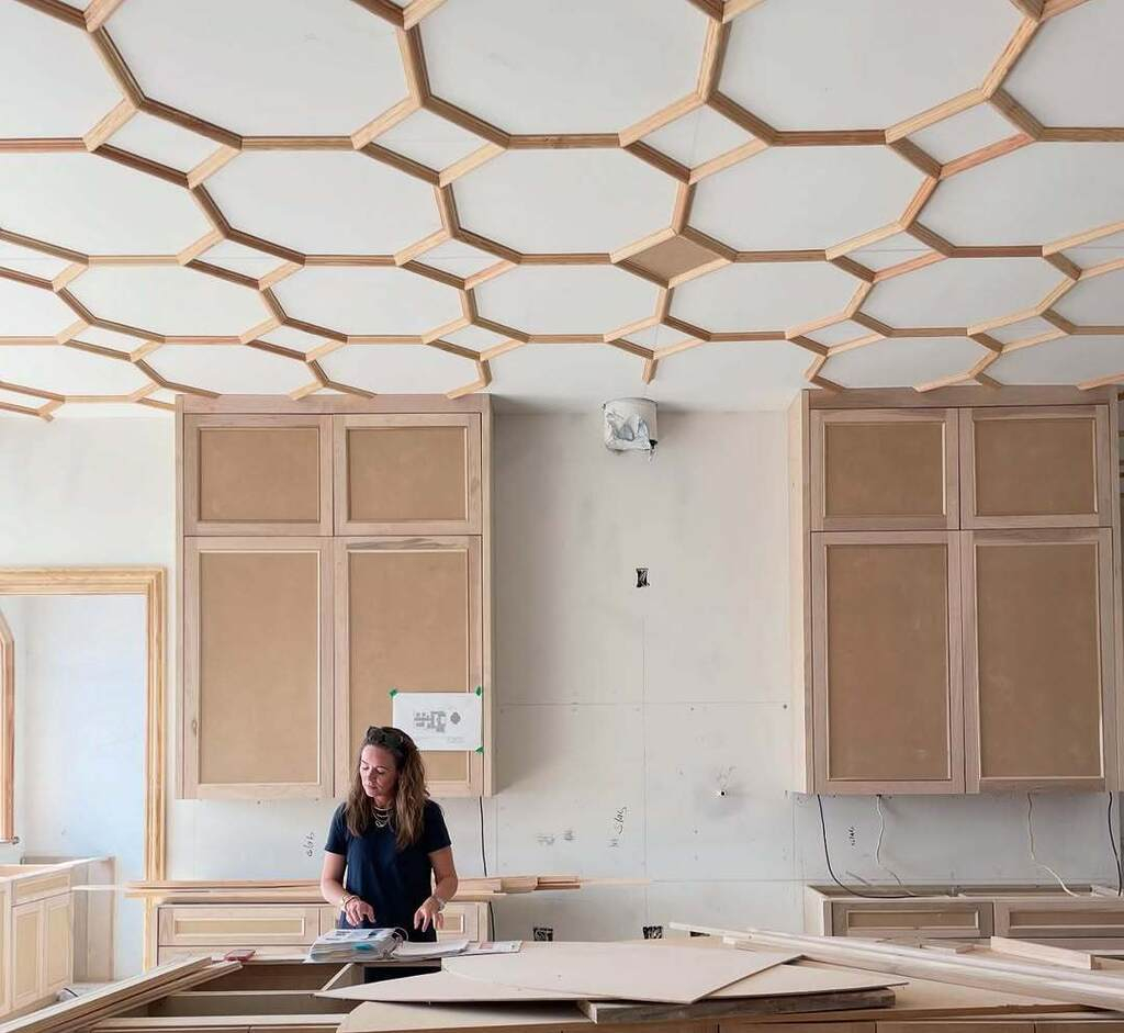 Geometric Patterns Drop Ceiling