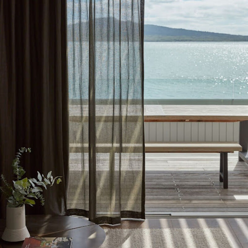 The sheer type curtains