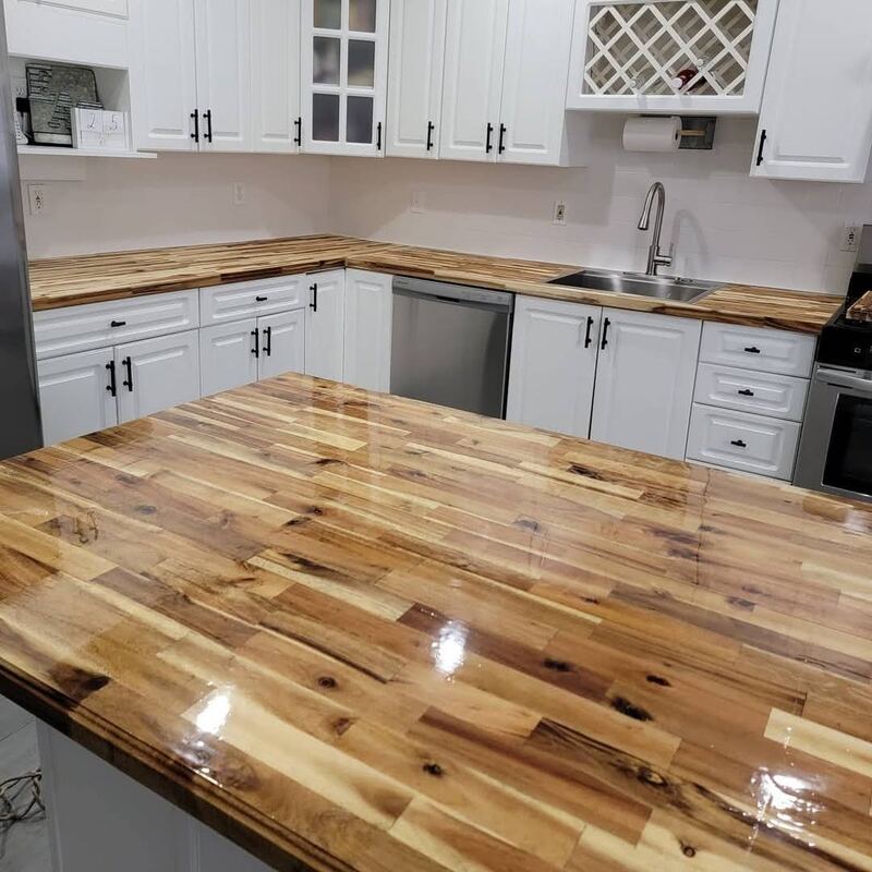 Epoxy resin countertop