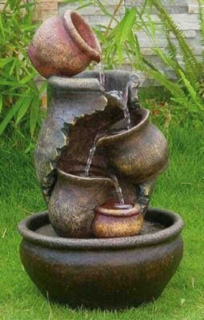 Clay Pot Fountain