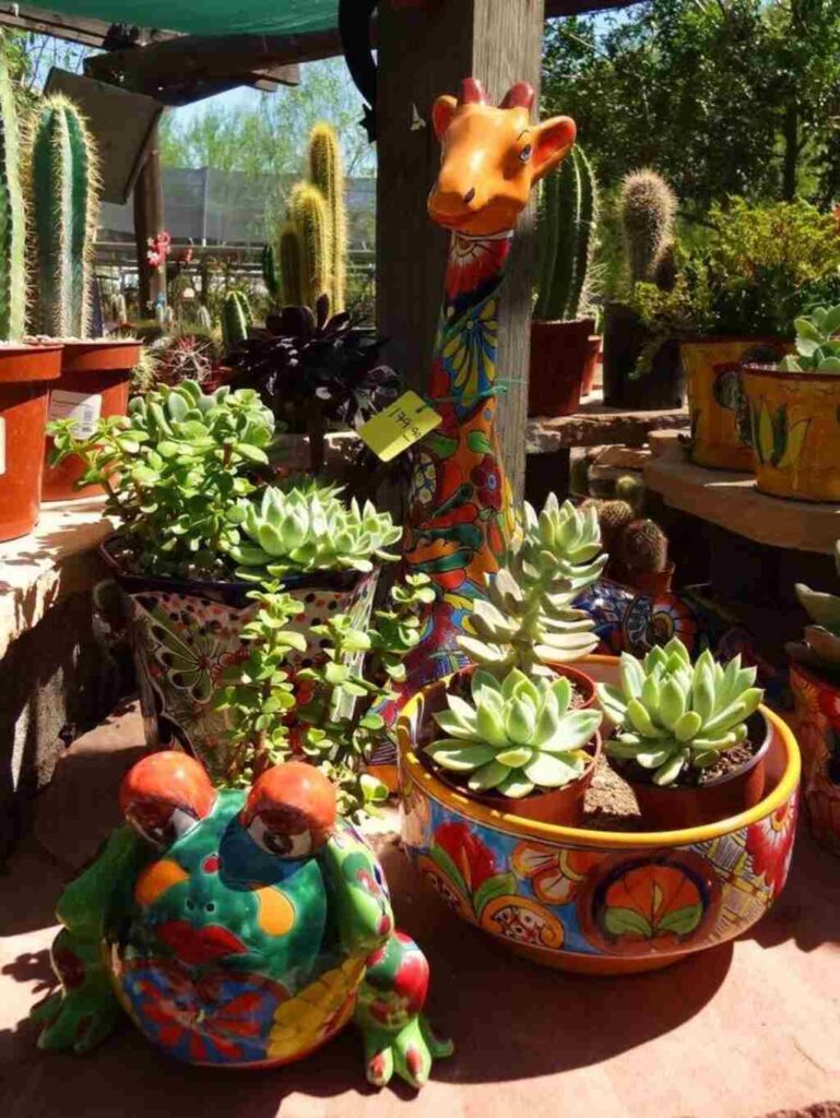 Colorful Talavera Pottery