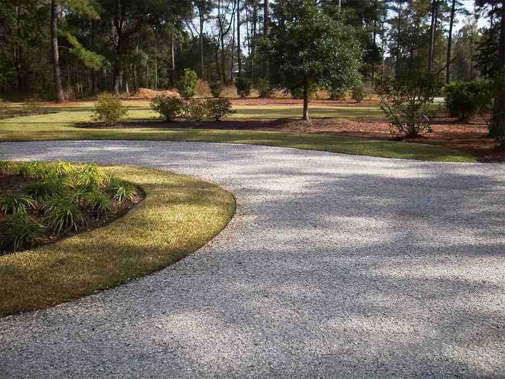 Crushed Shell Driveway