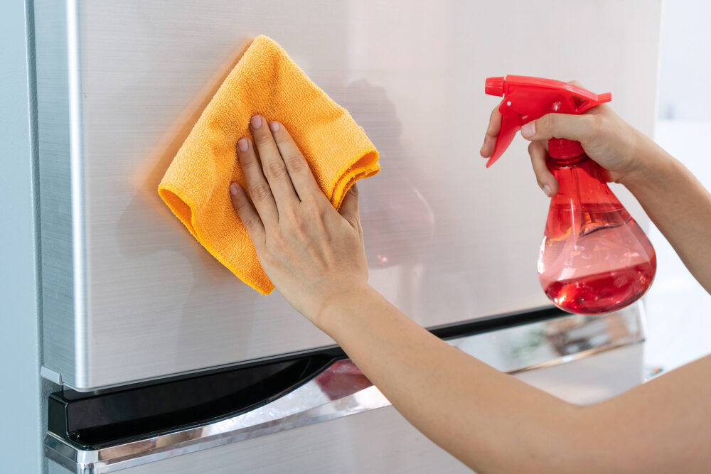 Refrigerator Door Seal Cleaning