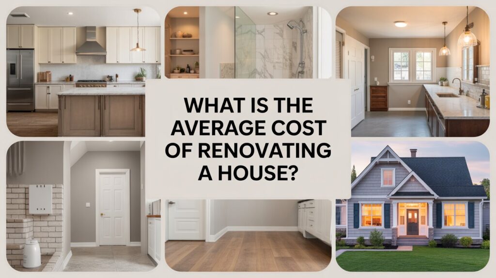 Average Cost of Renovating
